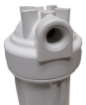 Picture of 10 Inch Standard White Housing (Single O-ring) - 1/2" Port