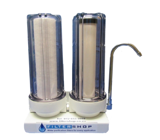 Picture of Double Counter-Top with Sediment Filter and Ceramic Cartridge