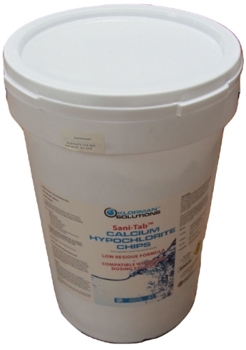 Picture of 20kg Drum of Chlorine Chips for Klorman 2000