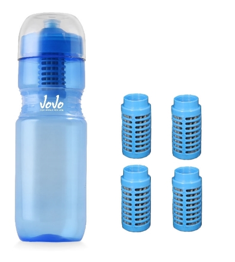 Picture of JoJo Bottle with 4 Filters (Blue) - Bundle Special
