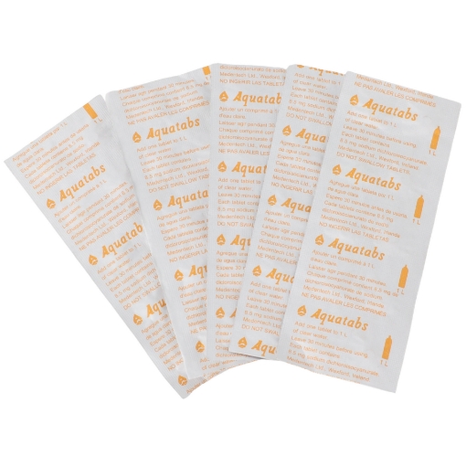 Picture of 50 Pack of Aquatabs® Purification Tablets - 8.5mg 