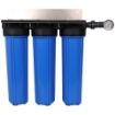 Picture of Bronze Triple Stage Home Filter System - Aluminum Wall Mounted Bracket