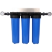 Picture of Bronze Triple Stage Home Filter System - Aluminum Wall Mounted Bracket