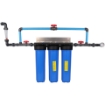 Picture of Bronze Triple Stage Home Filter System - Aluminum Wall Mounted Bracket