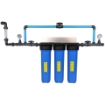 Picture of Bronze Triple Stage Home Filter System - Aluminum Wall Mounted Bracket