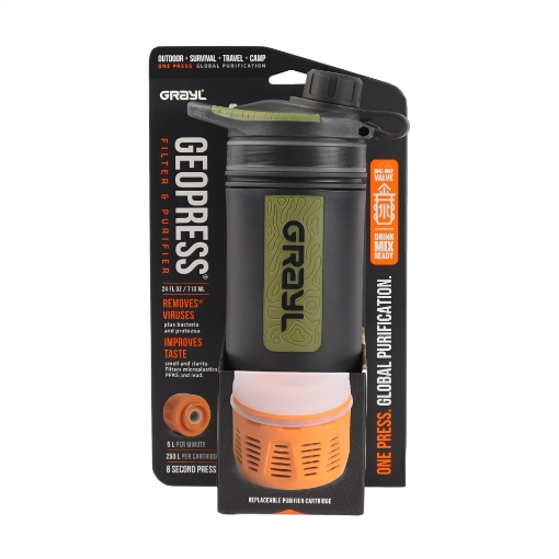 Picture of Geopress Grayl Filter Bottle (Camo Black)
