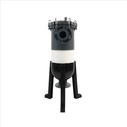 Picture of 100psi High Flow Single Length PVC Bag Filter Housing