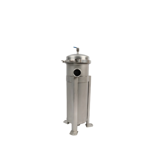 Picture of 100psi High Flow Single Length Stainless Steel Bag Filter Housing