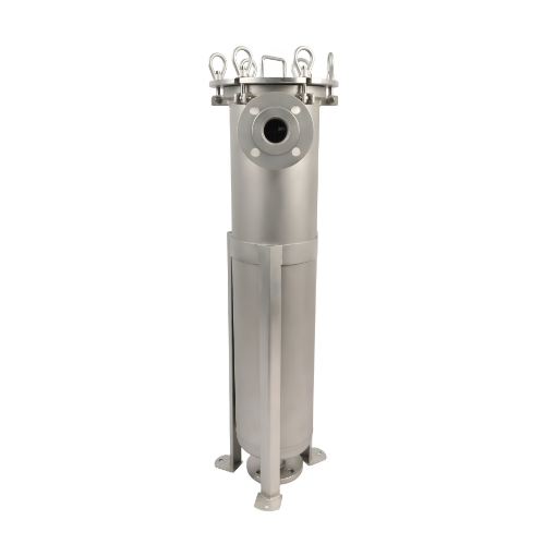 Picture of 150psi High Flow Double Length Stainless Steel Bag Filter Housing