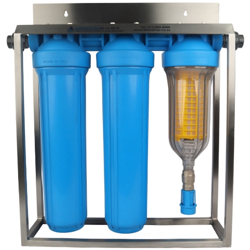 Picture of Atlas Filtri Hydra Trio Filtration System - Stainless Steel Bracket & Stand