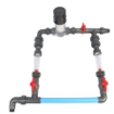Picture of Klorman Inline Chlorinator with 4 Chlorine Cartridges (Bundle Special)
