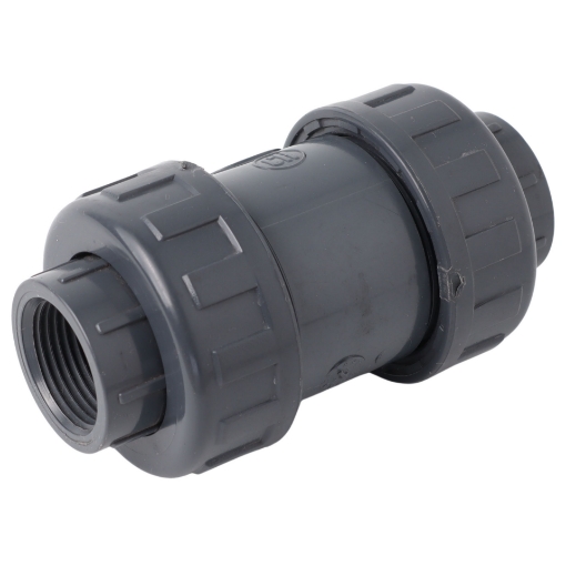Picture of 1" PVC Check Valve Double Union - Threaded