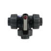 Picture of FIP TKD Dual Block® 3 Way Ball Valve T-Port (Plain /Glue) - 20mm