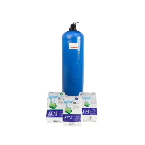 Picture of Budget Series 75 Litre AFM® Activated (Glass) Filter Media Vessel - Manual