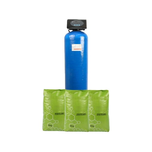 Picture of Budget Series 75 Litre Activated Carbon Vessel (MegaChar) Auto - IN: +/-700mg/g