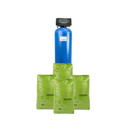 Picture of Budget Series 100 Litre Activated Carbon Vessel (MegaChar) Auto - IN: +/-700mg/g