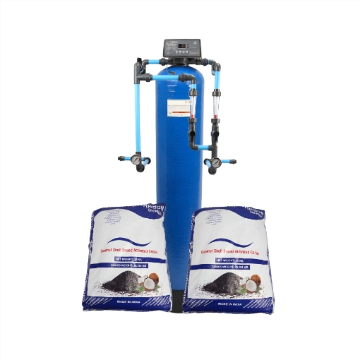 Picture of Silver Series 50 Litre Carbon Vessel (MegaChar) - Coconut / IN: +1000mg/g