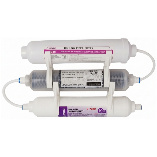 Picture of Silver Nano Fridge Filter Triple Kit with 5um & UF Membrane