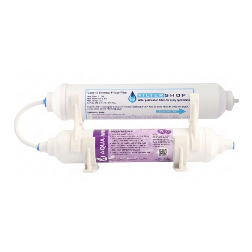 Picture of Generic External Fridge Filter Dual Kit with 5 Micron Sediment