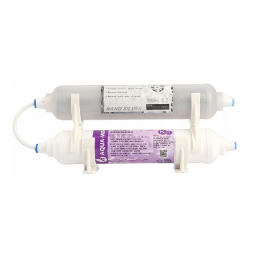 Picture of Silver Nano Fridge Filter Dual Kit with 5um Sediment Filter