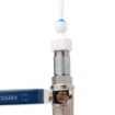 Picture of 1/4" Piping and 1/2" (15mm) Female Thread Straight Connector Kit for Fridges and Dispensers