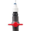 Picture of 1/4" Piping and 3/4" (20mm) Female Thread Straight Connector Kit for Fridges and Dispensers